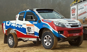 Isuzu Motorsport Prepares D-Max for 2013 Dakar Rally