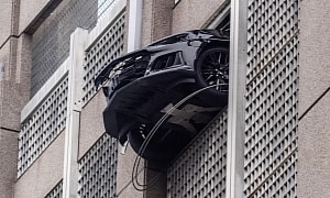 Must Be a Muscle Car Thing: Chevy Camaro Dangling From the 9th Floor Alerts FD