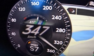 It's a Bird…It's a Plane…It's a Bentley Continental GT Speed Going at 347 km/h!
