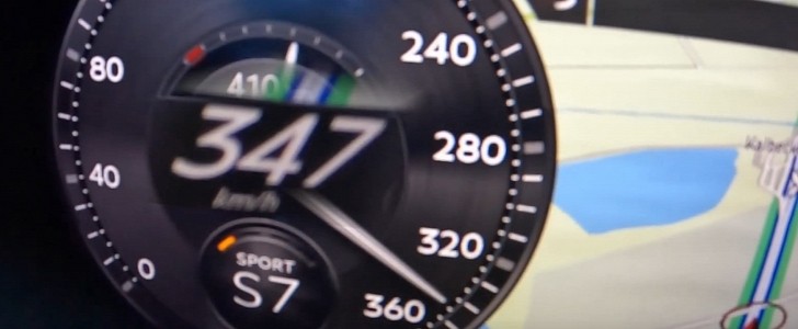 Bentley Continental GT Speed Speedometer