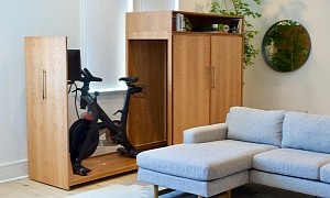 It's a Dresser! No, It's a Gym! No, It's Both! The boitier for bike