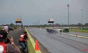 It's a Ford Mustang Thing: Mayhem and Big Nerves Follow a Slide-Out Crash at TX2K24