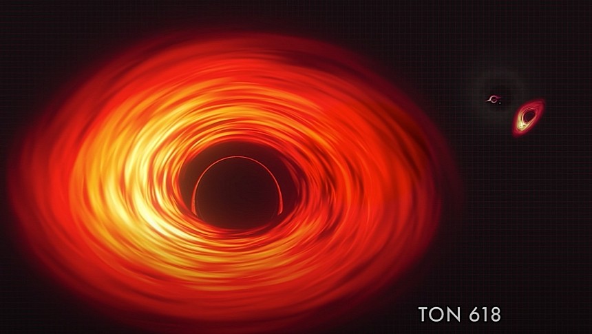 Ton 168 supermassive black hole