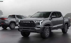 It's Easy to Envision the Ninth-Gen Toyota Hilux With the N400 Tacoma for Reference