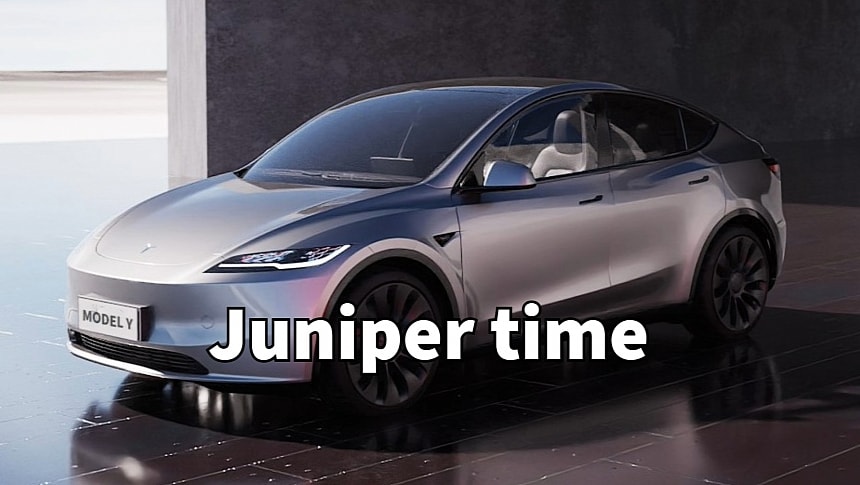 Tesla Model Y "Juniper" rendering