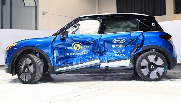 Smart #1 was the first vehicle from the brand to earn five stars at Euro NCAP: thank Geely for that