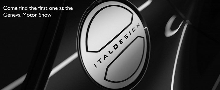 Italdesign's concept teaser image for 2017 Geneva Motor Show