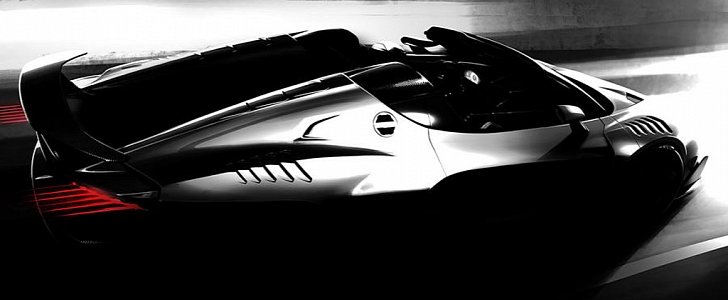 Italdesign Zerouno Roadster teaser