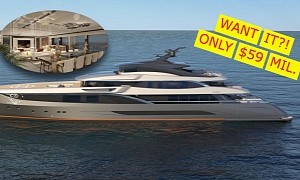 Italian Luxury Awaits: Wider 210 Hybrid Superyacht Is Up for Grabs for $59 Million