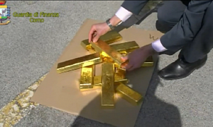 Italian Police Found $6M Worth of Gold In a Car