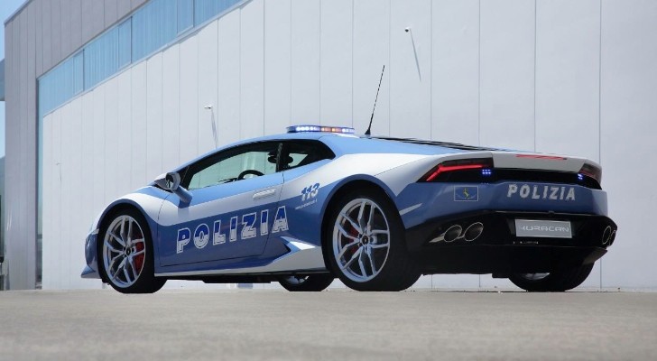 Italian Police Lamborghini Huracan
