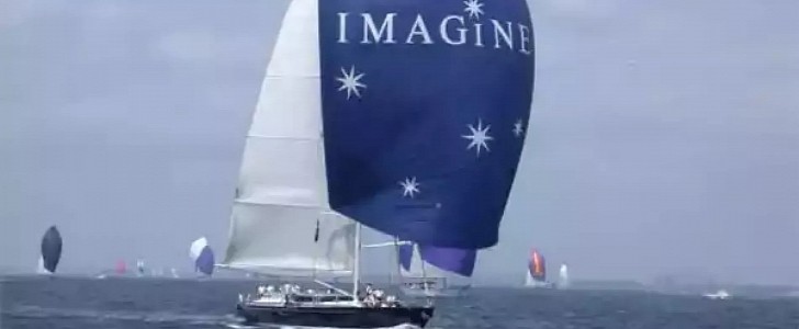 Imagine is a gorgeous sailing yacht that's almost 30 years-old