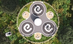 Italy Will Have a Tree-Shaped Eco-Vertiport That Can Generate 300 kW Per Day