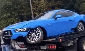 It's a Ford Mustang Thing: Someone Already Crashed an S650