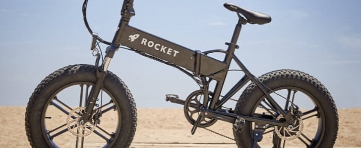 The Rocket Foldable e-bike Comes With a 100-mile Range