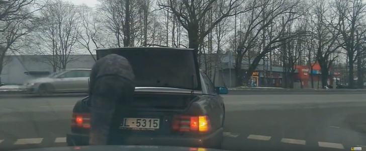 Road Rage in Latvia
