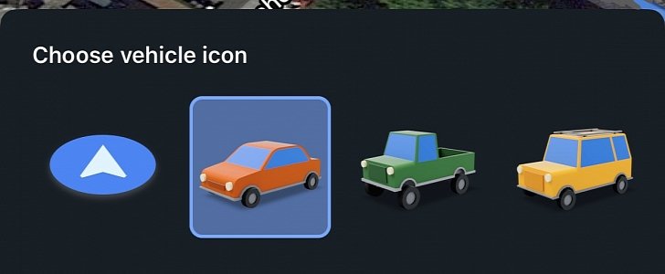 Custom car icon in Google Maps for iPhone
