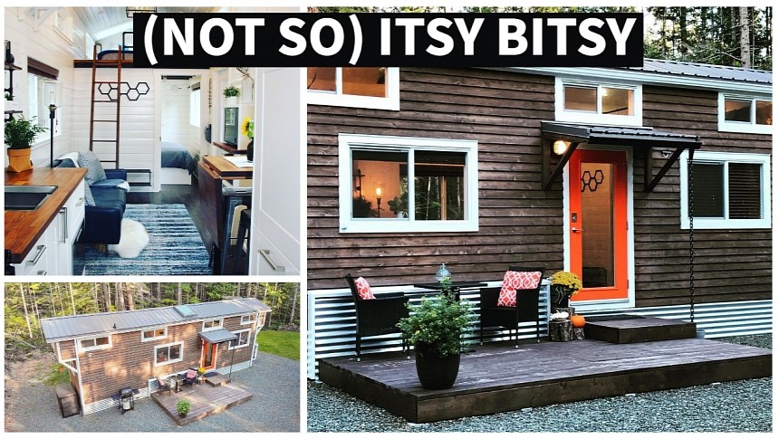 The Itsy Bitsy Tiny is a family-perfect, elegant, durable, and very practical home