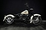 Ivory White Harley-Davidson AOR Has 120-Spoke Wheels, Fat Boy Looks Vintage