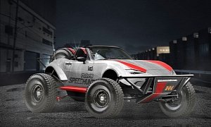 Jacked-Up 2016 Mazda Miata Is Ready for Offroading in This Rendering