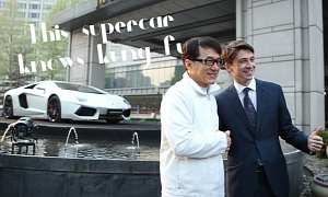 Jackie Chan Special Edition Lamborghini Aventador Presented in China
