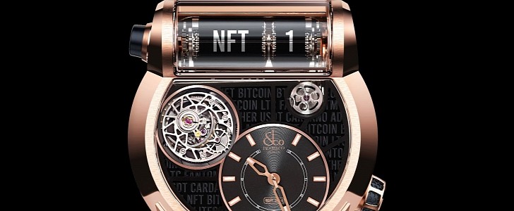 The Jacob & Co. SF24 Tourbillon is the world's first luxury NFT watch