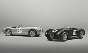 Jaguar C-Type Continuation Cars Unveiled, Cost $ 1.69 Million Each, Ready to Race