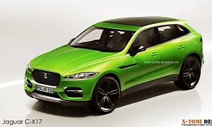Jaguar C-X17 / XQ Crossover Rendered as Production Car