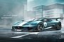 Jaguar C-X75-XJ220 Rendered as the Supercar the Company Dropped to Build EVs