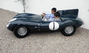 Jaguar D-Type Kids Car Up for Grabs