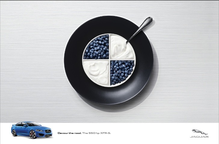 Jaguar :Devour the Road" ad