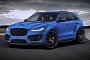 Jaguar F-Pace Gets Widebody Kit and 24-Inch Wheels from Lumma