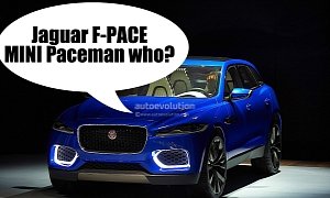 Jaguar F-PACE: Performance Crossover Name Revealed in Detroit, to Debut in 2016