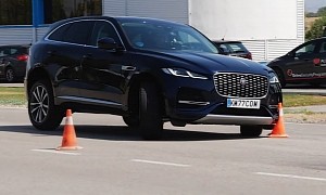 Jaguar F-Pace PHEV Moose Test Concludes Rather Disappointingly