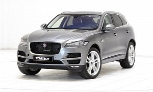 Jaguar F-Pace Receives 22-inch Wheels from Startech, Doesn't Look Half Bad