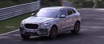 Jaguar F-Pace SVR Finally Filmed Testing on the Nurburgring, Sounds Brutal