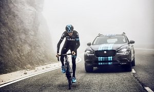Jaguar F-Pace to Support Team Sky at Tour de France 2015