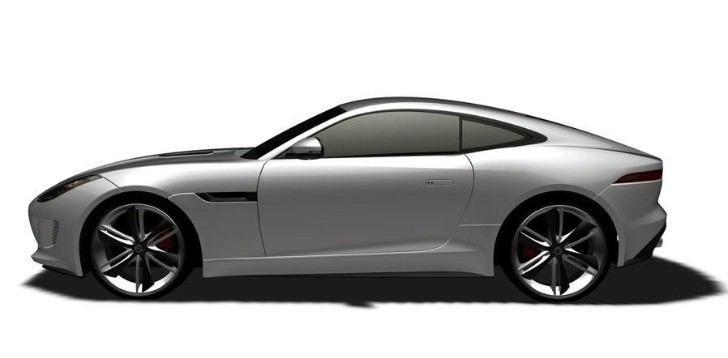 Jaguar F-Type Coupe Patent Images
