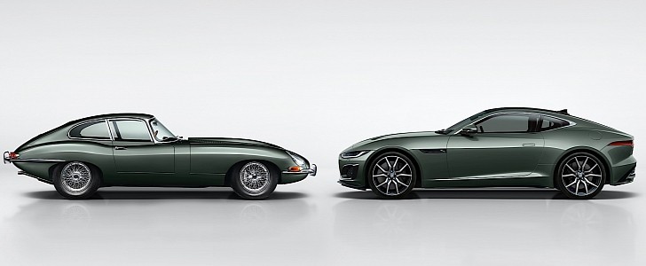 Jaguar F-Type R Heritage 60 Edition and Jaguar E-Type