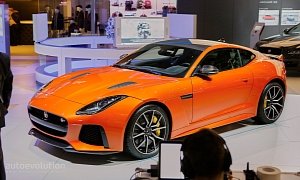 Jaguar F-Type SVR Coupe and Convertible Show the True Power of the V8 in Geneva