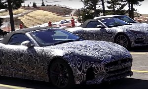 Jaguar F-Type SVR Spied Testing in Colorado, Rumor Says Inline-6 or V8 Turbo