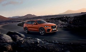 Jaguar Introduces Dynamic Launch to 2021 F-Pace SVR, Goes Out on a 178-MPH Date