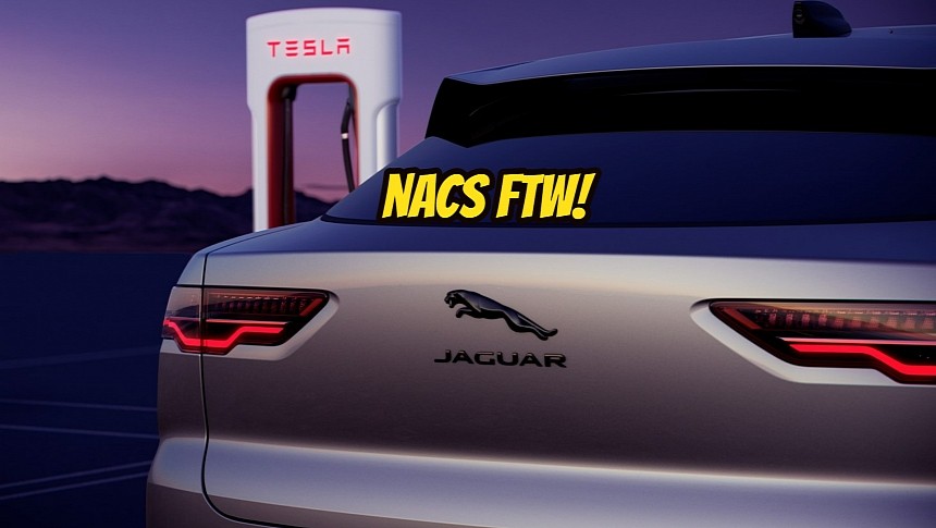 Jaguar I-PACE at a Supercharger