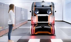 Jaguar Land Rover Puts Eyes on Driverless Pods to Build Trust With Pedestrians