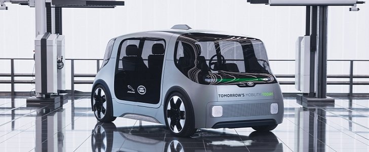 Project Vector from Jaguar Land Rover, the "future of urban mobility" 