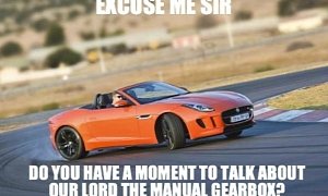 Jaguar Releases a Manual for... the Manual Gearbox: How to Drive a Stick