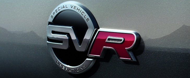 Jaguar F-Pace SVR badge