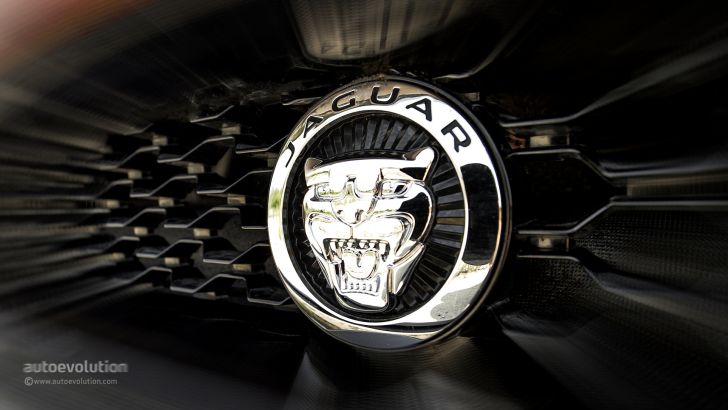 Jaguar badge on F-Type