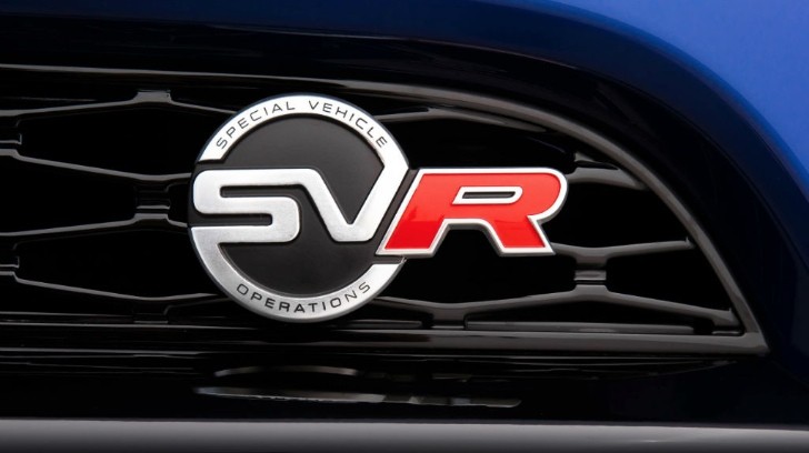 Range Rover SVR Badge