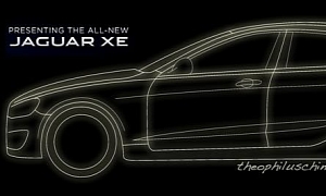 Jaguar XE Compact Sports Sedan Rendered